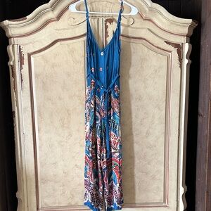 Nostalgia Button Up Jumpsuit